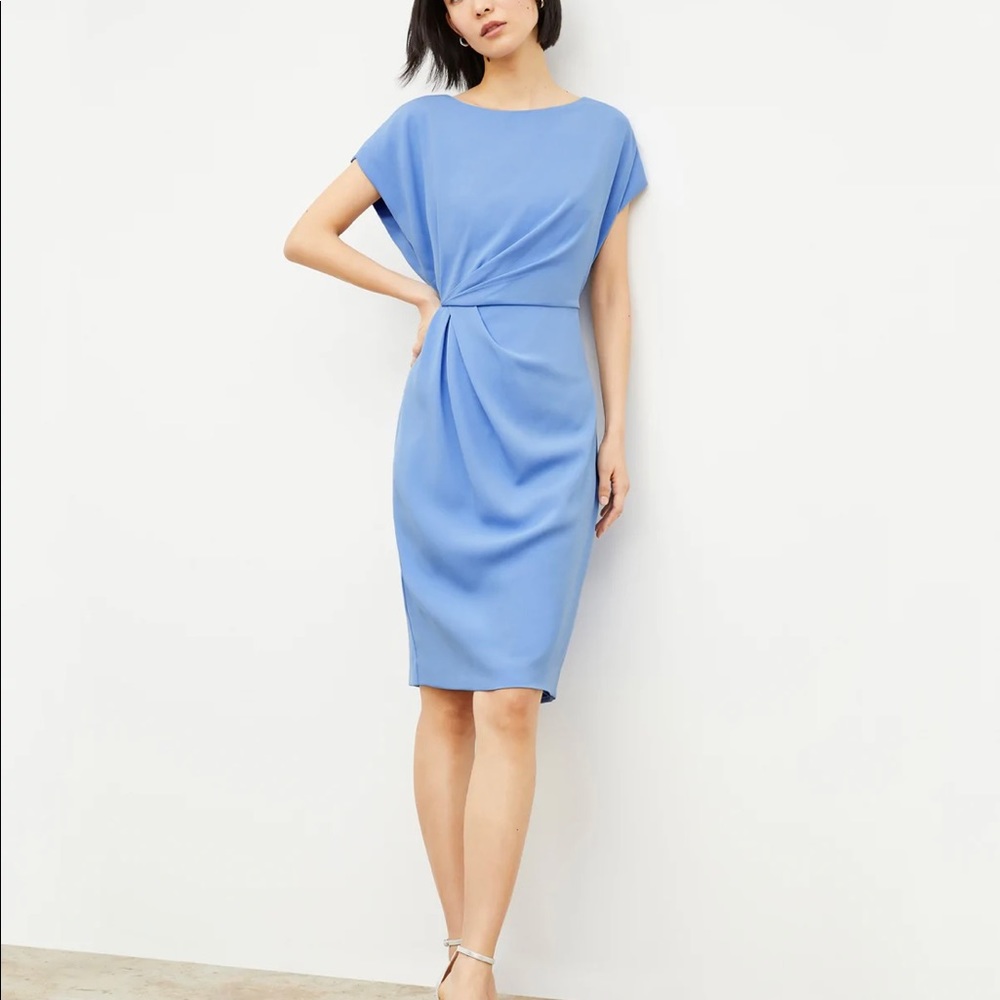 M.M. LaFleur Jillian Dress in Carolina Blue